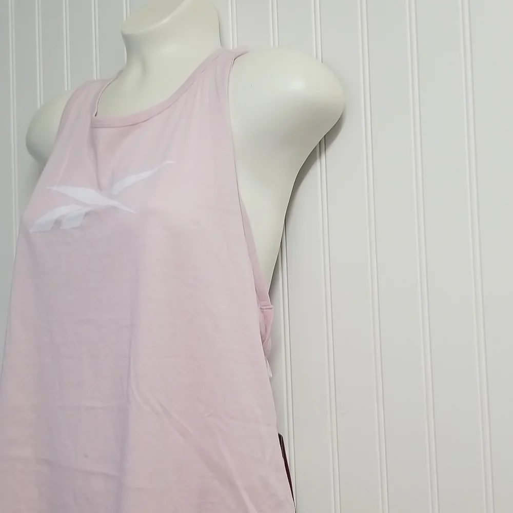 𝅺Reebok Graphic Athletic Racerback Tank Top - Picture 5 of 10